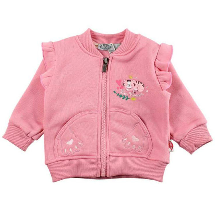 Picture of LC12126 LEE COOPER GIRLS THERMAL FLEECY TWO PIECE TRACKSUIT